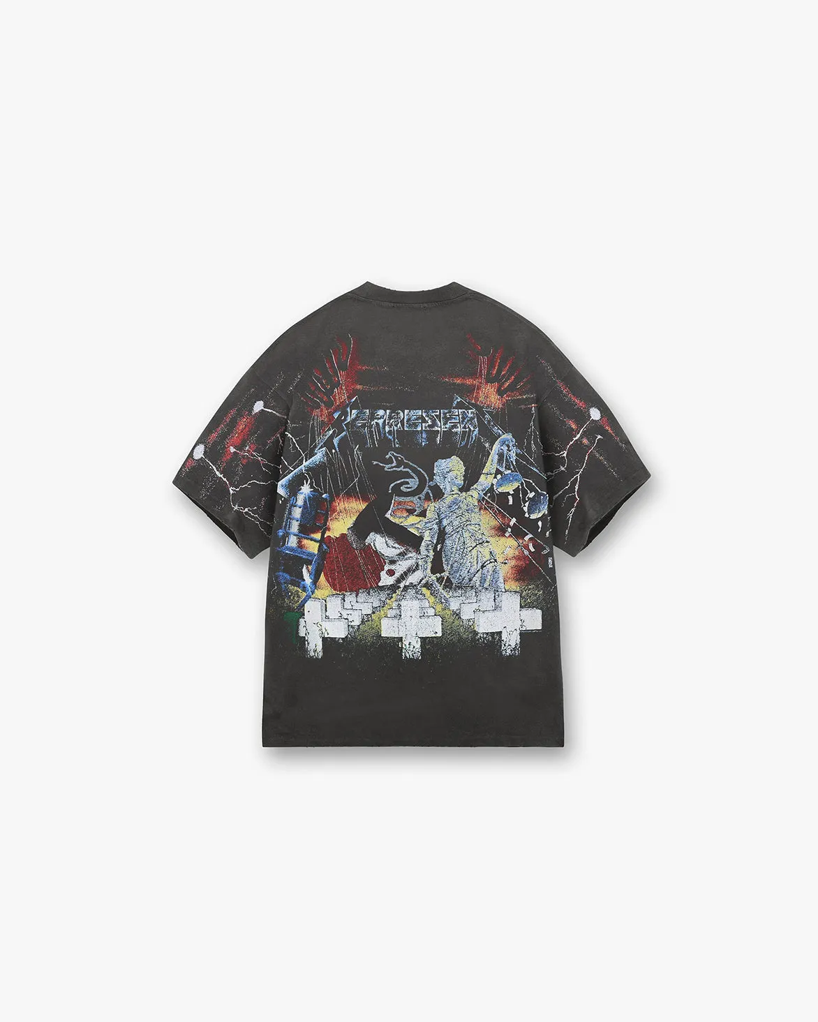 METALLICA MASTER OF PUPPETS SS TEE - VINTAGE GREY sold by Lapstone & Hammer product image thumbnail 2