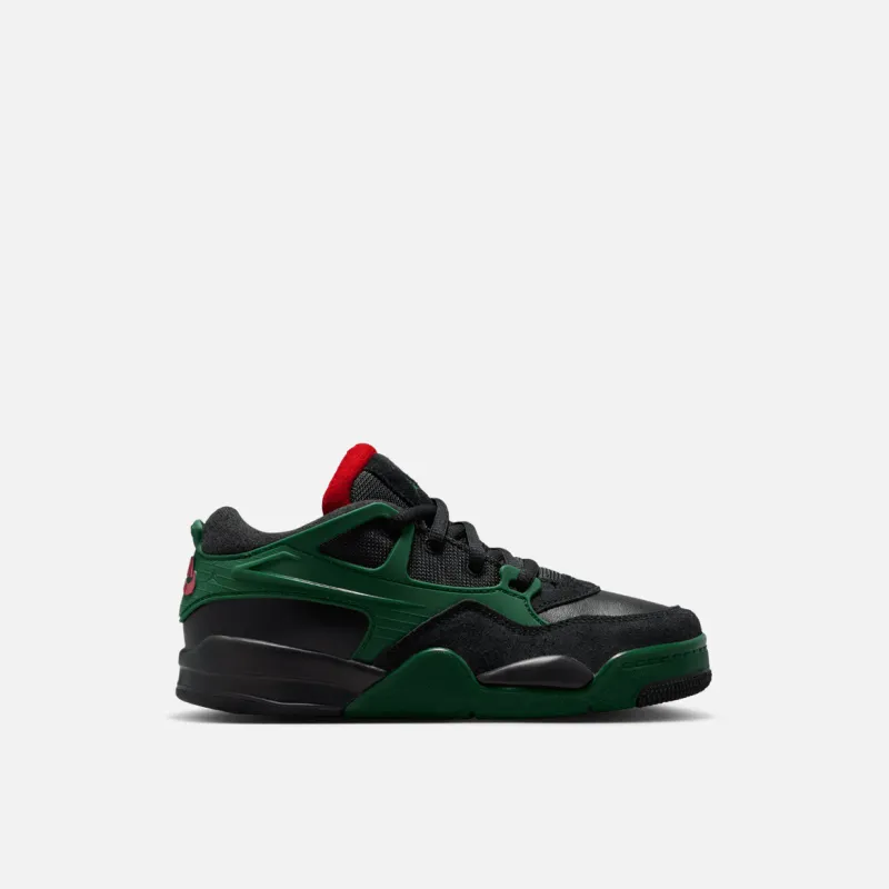 JORDAN 4 RM (PS) - BLACK / VARSITY RED / GORGE GREEN sold by Lapstone & Hammer