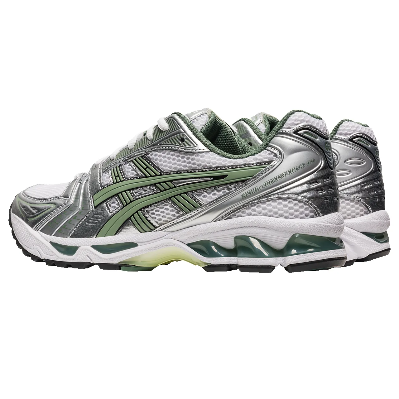 GEL-KAYANO 14 - WHITE / SLATE GREY sold by Lapstone & Hammer product image thumbnail 3