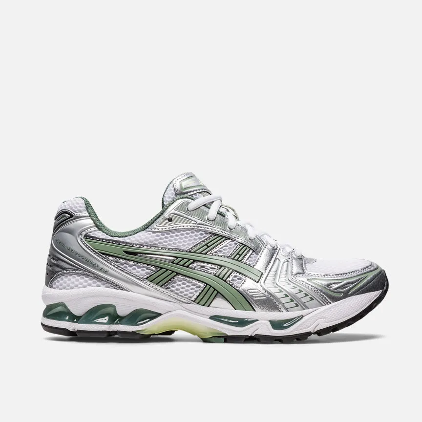 GEL-KAYANO 14 - WHITE / SLATE GREY sold by Lapstone & Hammer