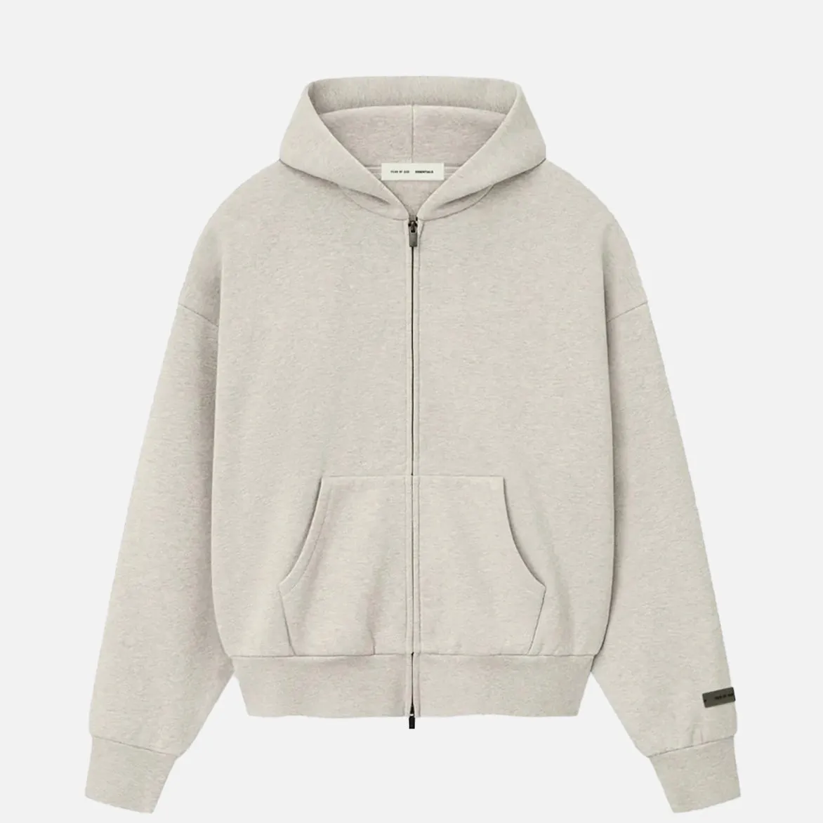 CLASSIC FULL ZIP HOODIE - HEATHER STONE sold by Lapstone & Hammer