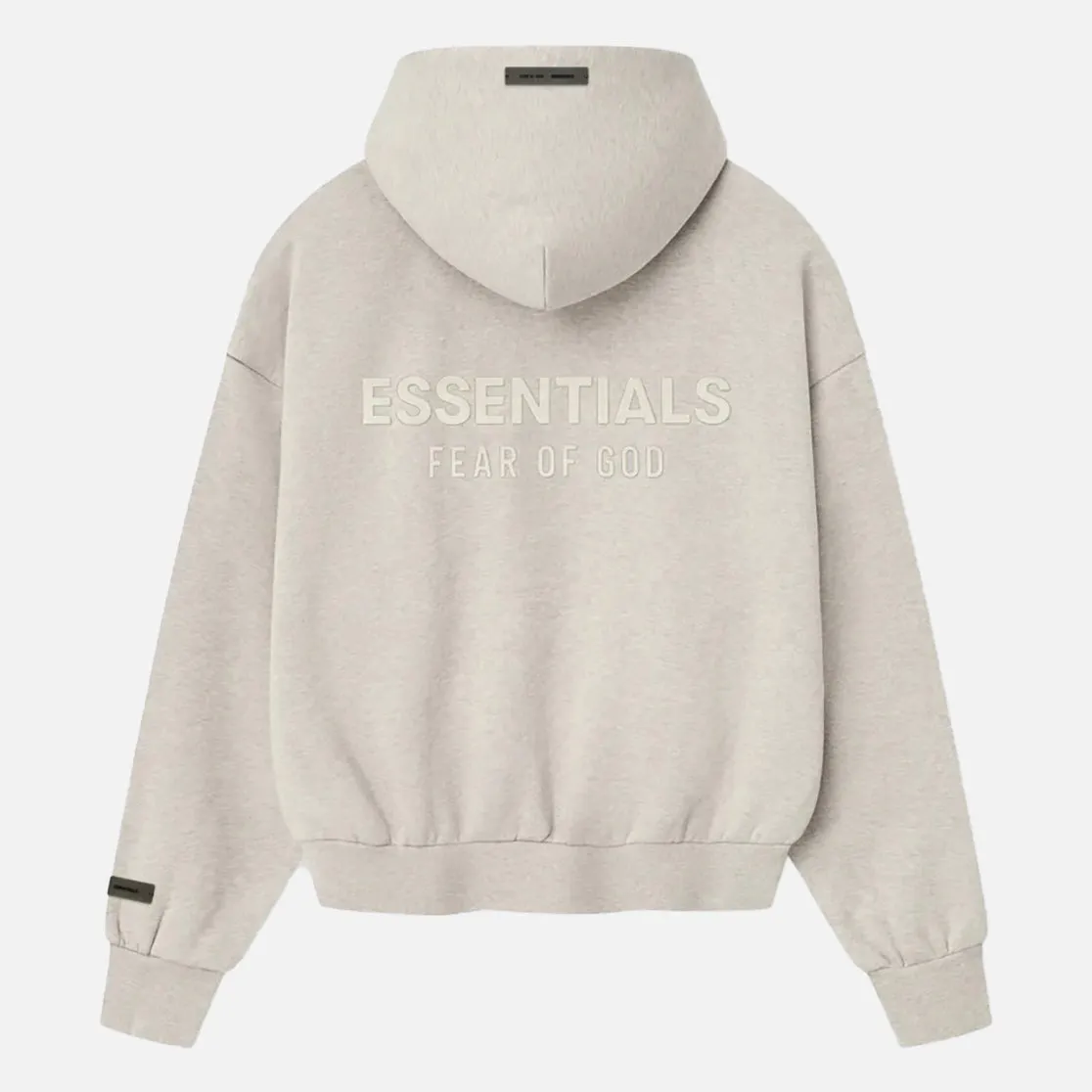 CLASSIC FULL ZIP HOODIE - HEATHER STONE sold by Lapstone & Hammer product image thumbnail 2