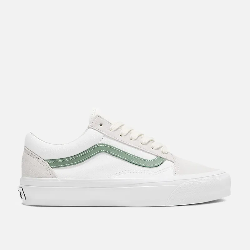 LX OLD SKOOL - SANTORINI BLANC / BASIL sold by Lapstone & Hammer