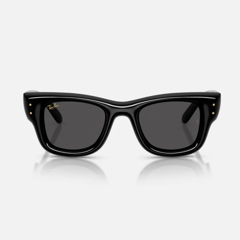 A$AP ROCKY X RAY-BAN WAYFARER PUFFER - POLISHED BLACK sold by Lapstone & Hammer