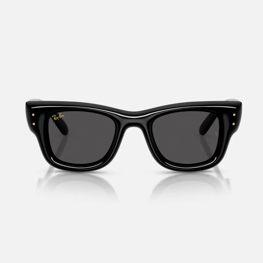 A$AP ROCKY X RAY-BAN WAYFARER PUFFER - POLISHED BLACK sold by Lapstone & Hammer