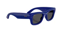 A$AP ROCKY X RAY-BAN WAYFARER PUFFER - POLISHED BLUE sold by Lapstone & Hammer