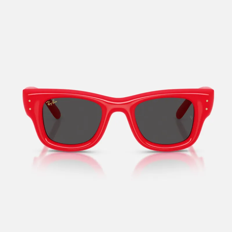 A$AP ROCKY X RAY-BAN WAYFARER PUFFER - POLISHED RED sold by Lapstone & Hammer