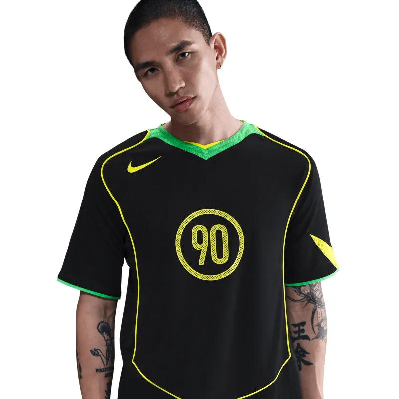 TOTAL 90 DRI-FIT SOCCER JERSEY - BLACK / GREEN SPARK sold by Lapstone & Hammer