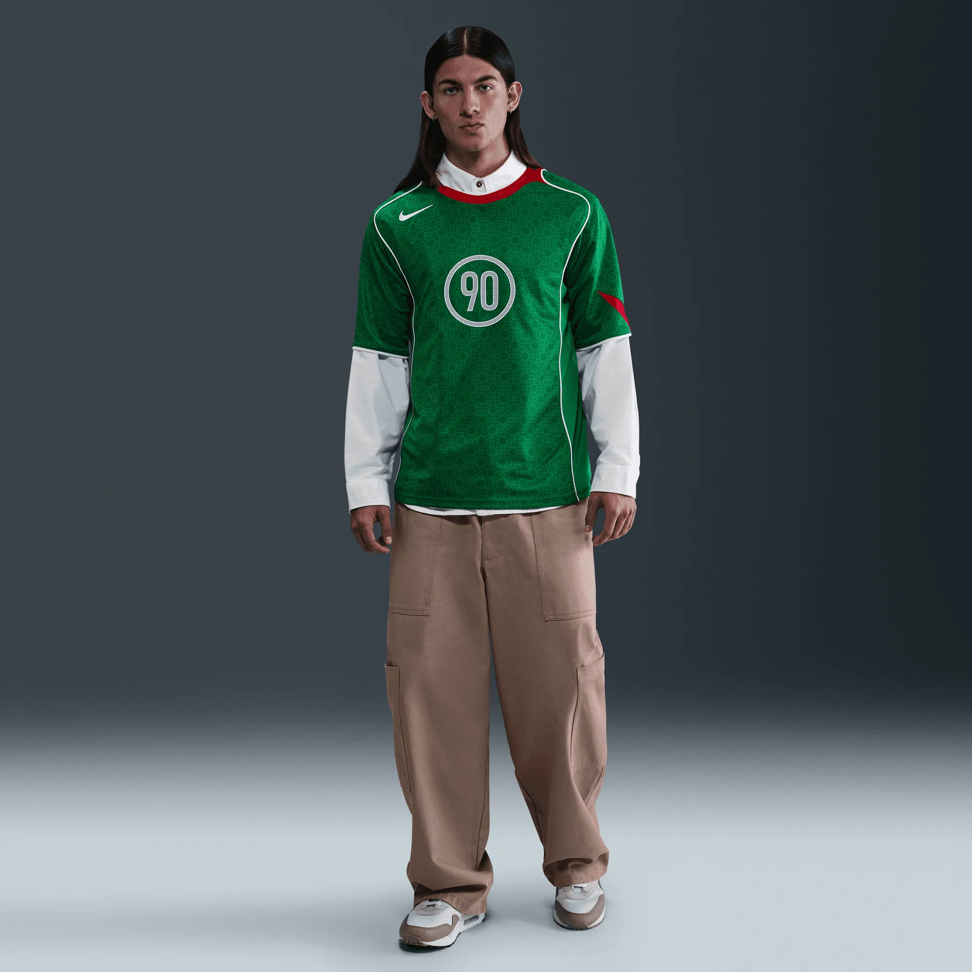 TOTAL 90 DRI-FIT SOCCER JERSEY - CLASSIC GREEN sold by Lapstone & Hammer product image thumbnail 4