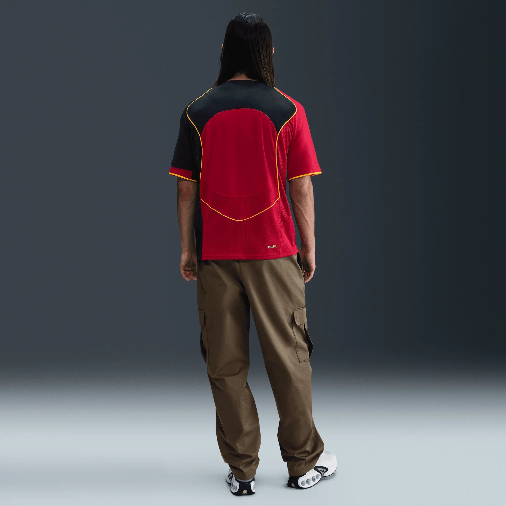 TOTAL 90 DRI-FIT SOCCER JERSEY - GYM RED / MIDNIGHT NAVY sold by Lapstone & Hammer product image thumbnail 5