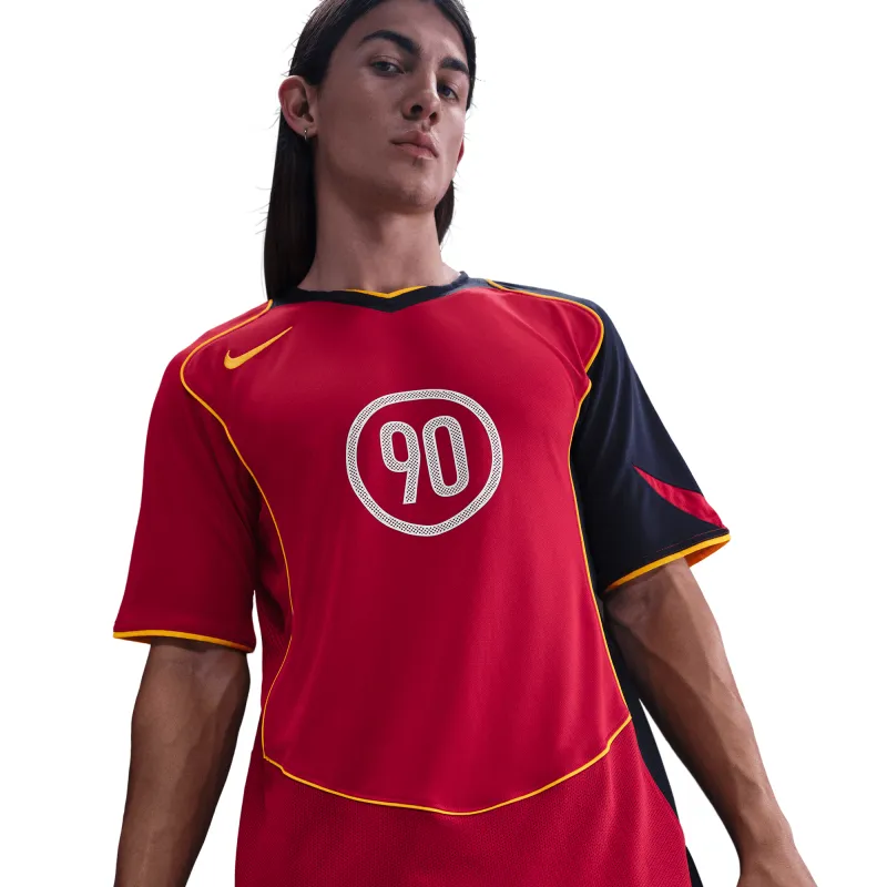 TOTAL 90 DRI-FIT SOCCER JERSEY - GYM RED / MIDNIGHT NAVY sold by Lapstone & Hammer