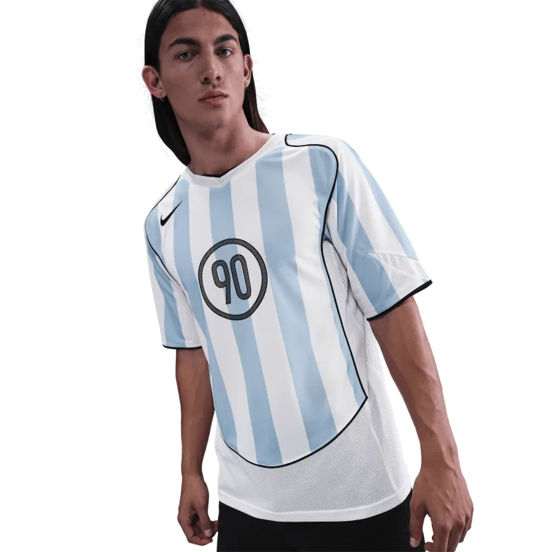 TOTAL 90 DRI-FIT SOCCER JERSEY - PSYCHIC BLUE / WHITE sold by Lapstone & Hammer
