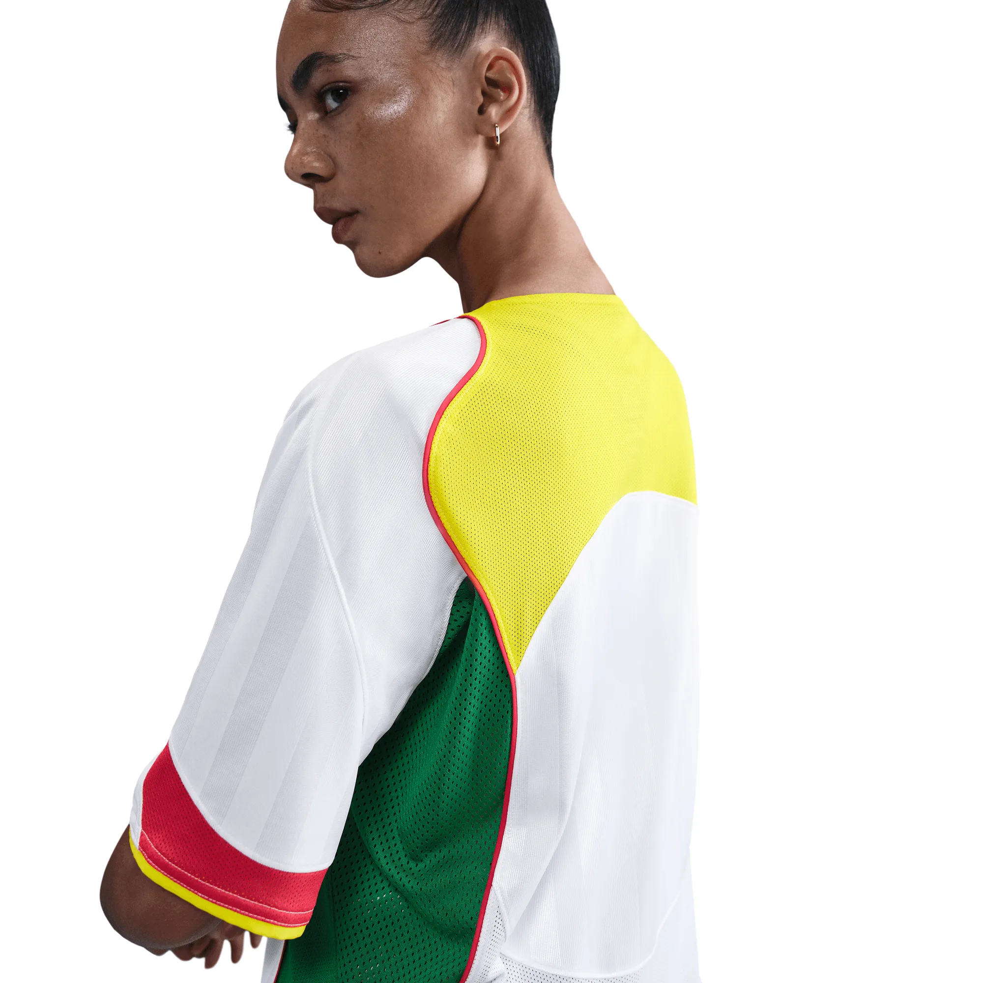 TOTAL 90 DRI-FIT SOCCER JERSEY - WHITE / OPTI YELLOW sold by Lapstone & Hammer product image thumbnail 5