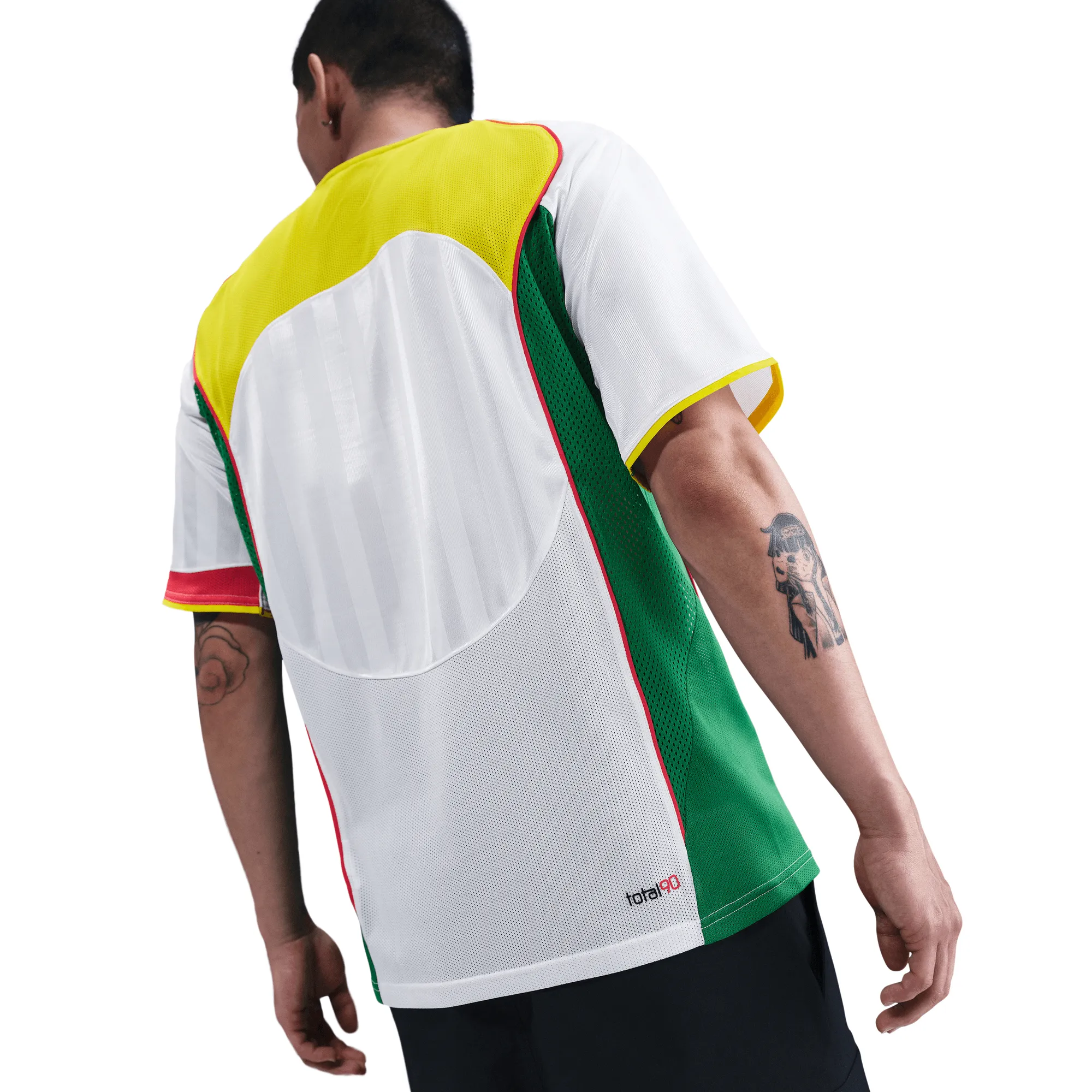 TOTAL 90 DRI-FIT SOCCER JERSEY - WHITE / OPTI YELLOW sold by Lapstone & Hammer product image thumbnail 4