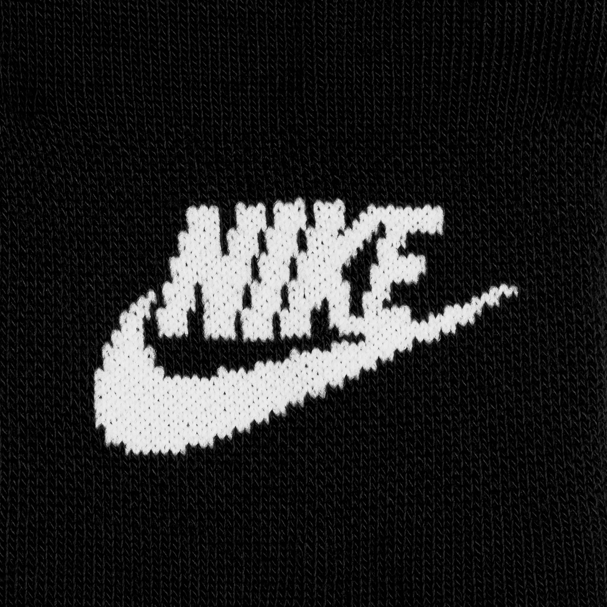 NIKE EVERYDAY ESSENTIAL NO SHOW 3PACK SOCKS - BLACK sold by Lapstone & Hammer product image thumbnail 4
