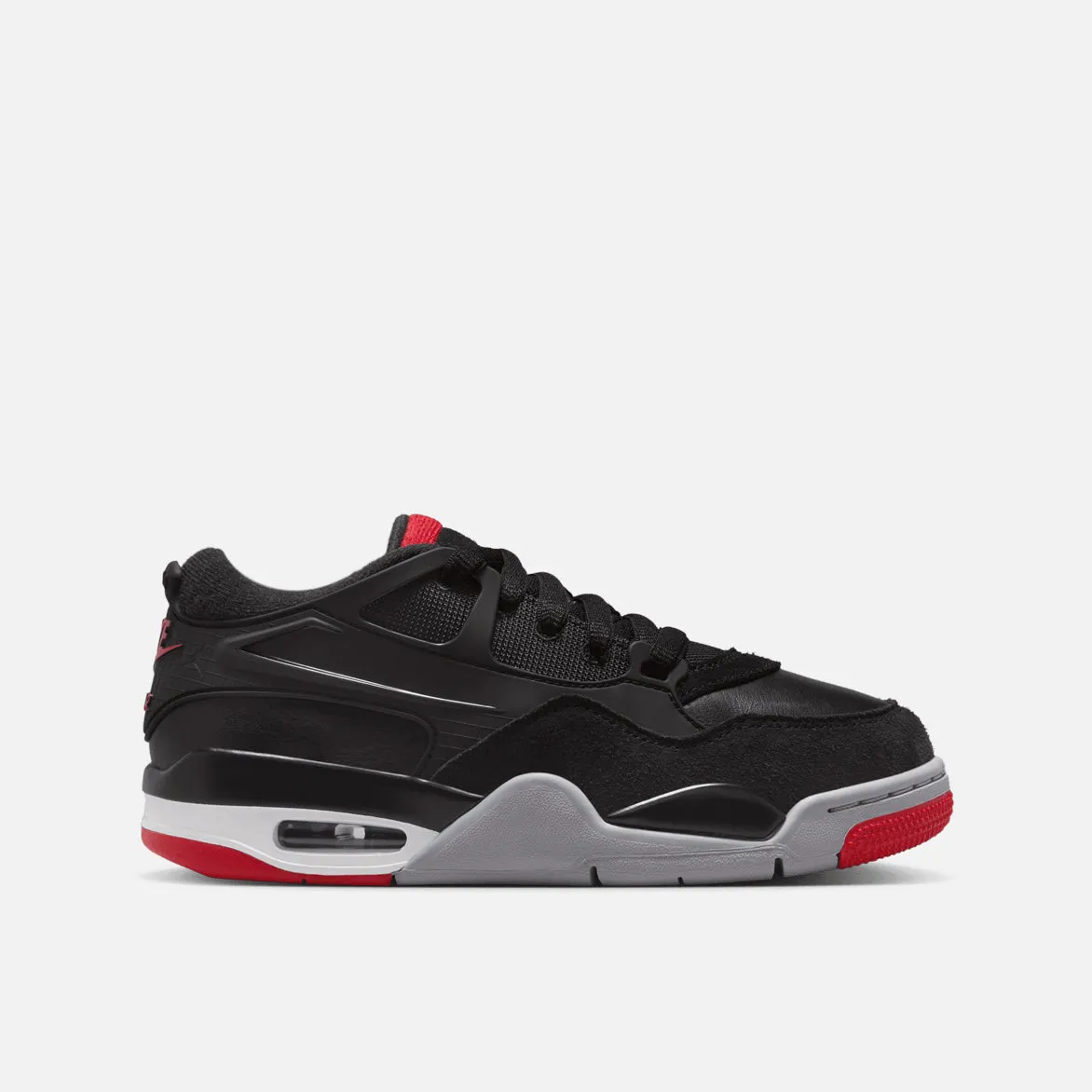 JORDAN 4 RM (GS) - BLACK / VARSITY RED sold by Lapstone & Hammer