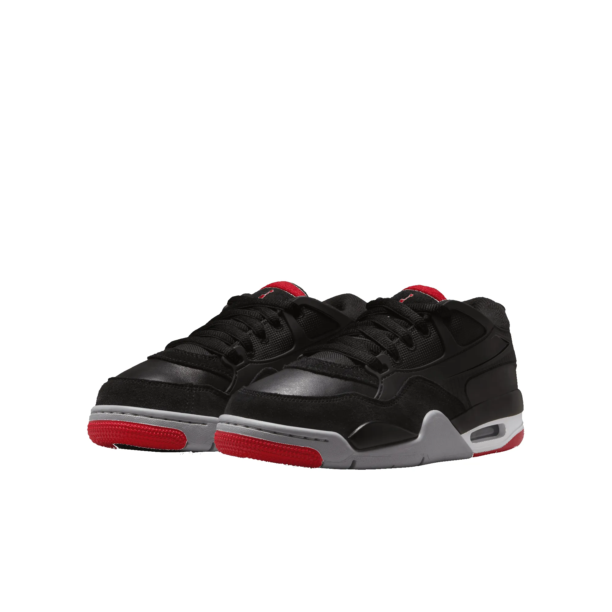 JORDAN 4 RM (GS) - BLACK / VARSITY RED sold by Lapstone & Hammer product image thumbnail 2