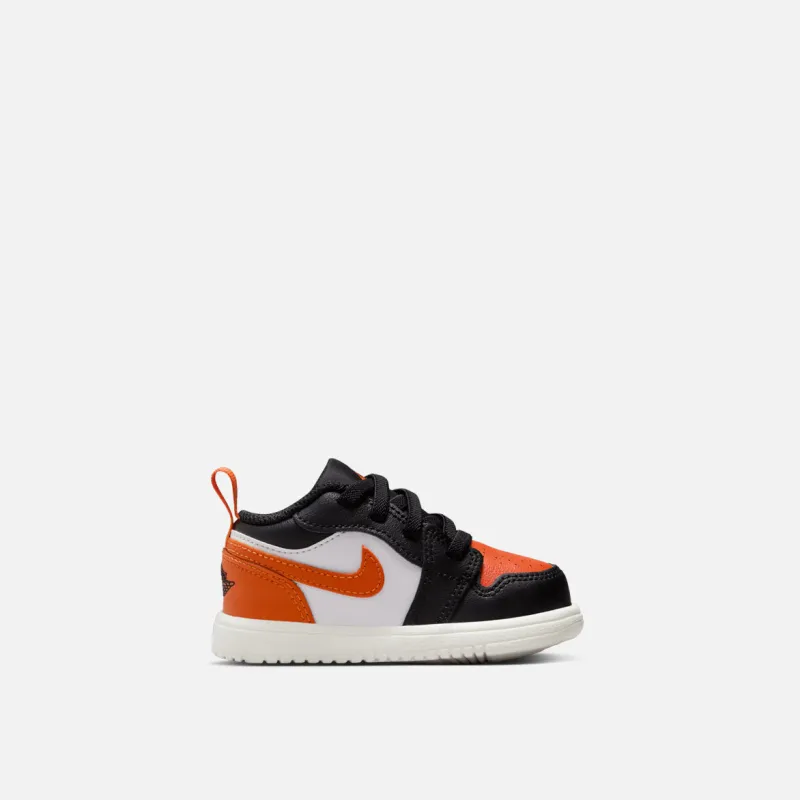 JORDAN 1 LOW ALT (TD) - BLACK / WHITE / STARFISH sold by Lapstone & Hammer