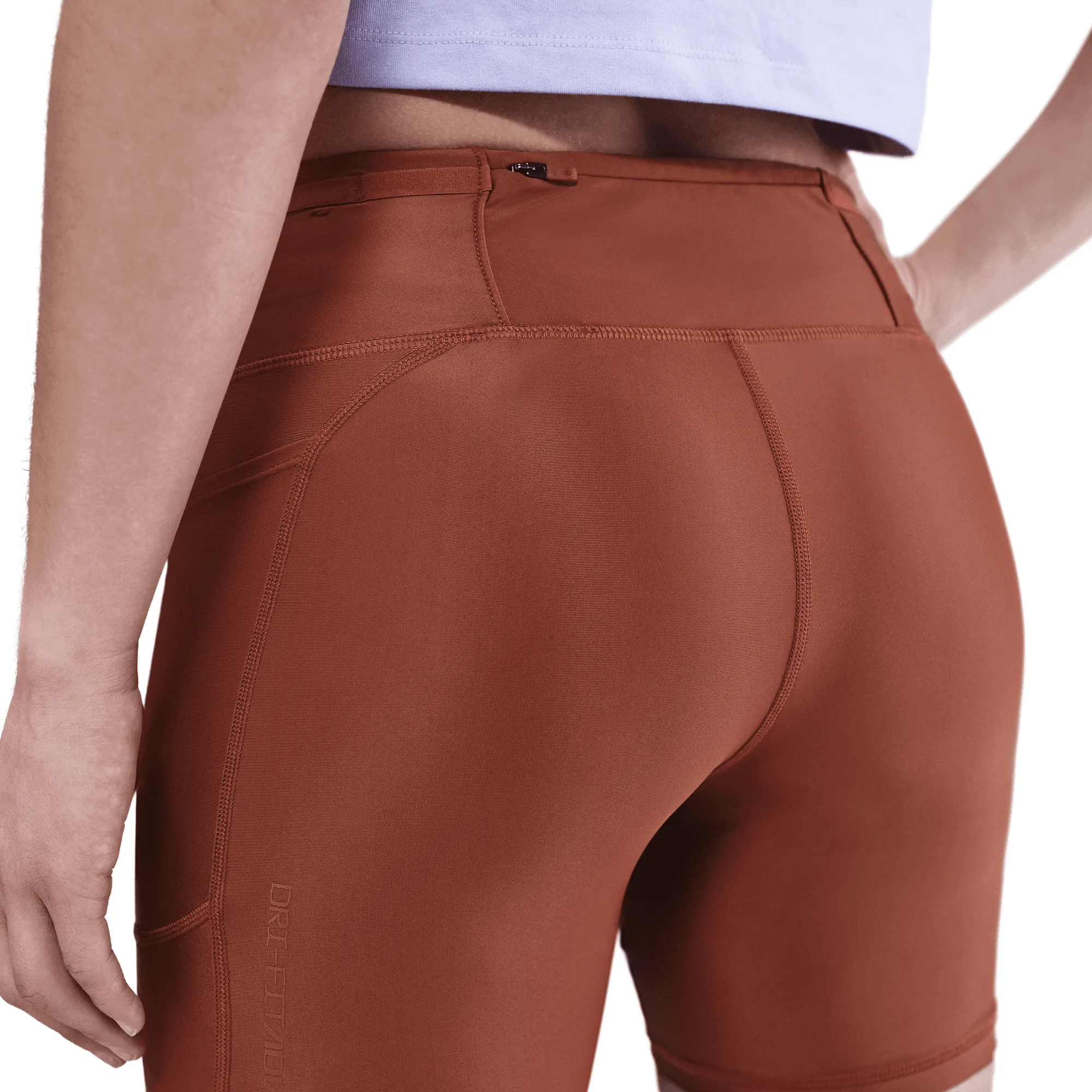 WMNS ACG DRI-FIT ADV MID-RISE 6" TREE FROG SHORTS - CINNAMON sold by Lapstone & Hammer product image thumbnail 2