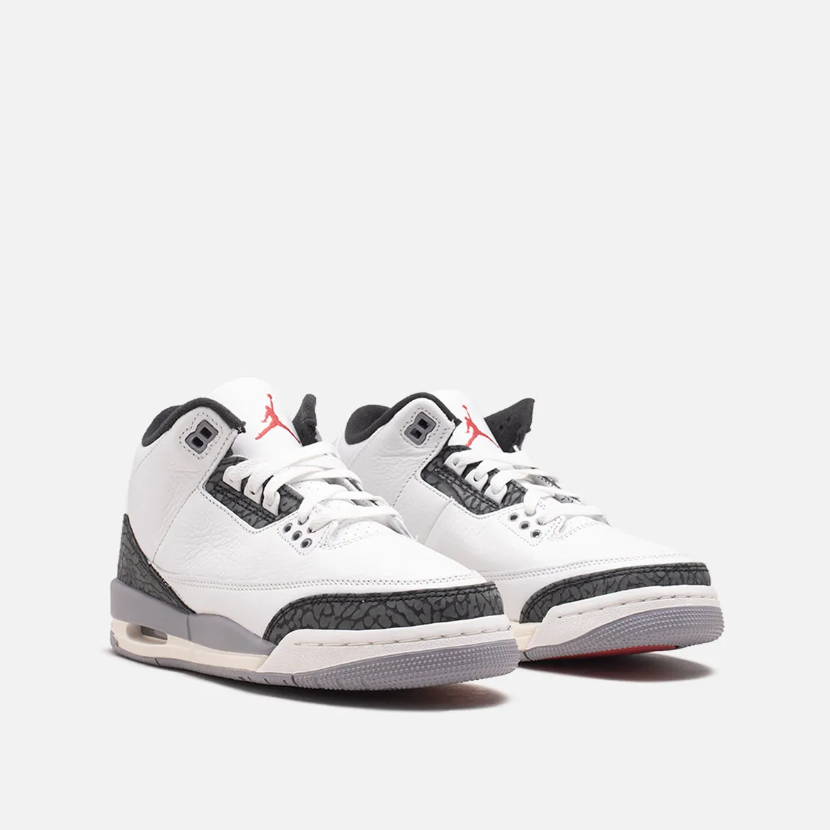 AIR JORDAN 3 RETRO (GS) "CEMENT GREY" sold by Lapstone & Hammer product image thumbnail 2