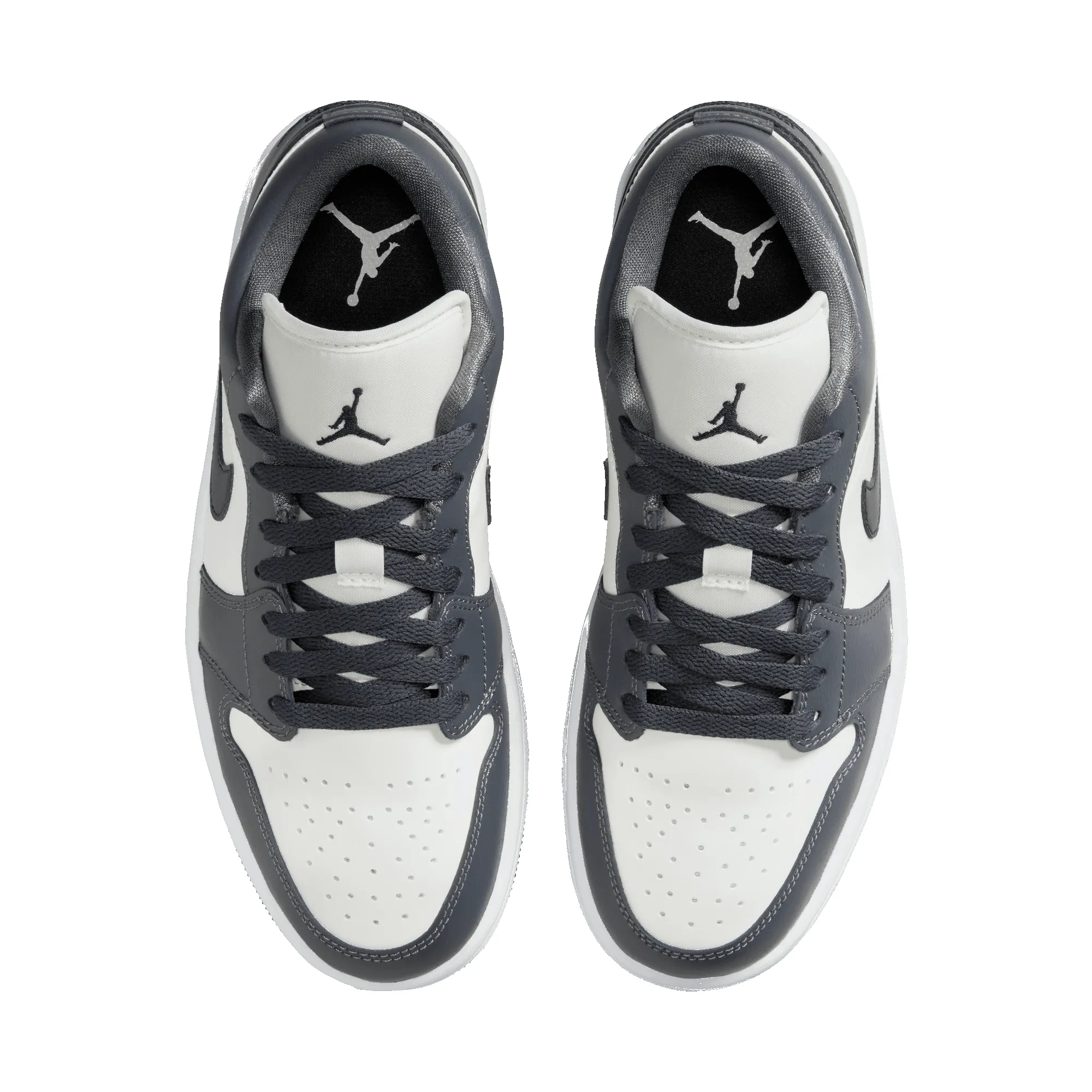 WMNS AIR JORDAN 1 LOW - DARK GREY / WHITE sold by Lapstone & Hammer product image thumbnail 5