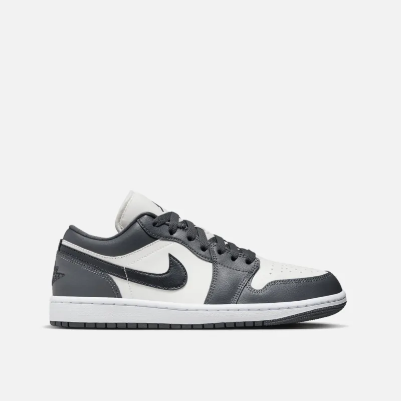 WMNS AIR JORDAN 1 LOW - DARK GREY / WHITE sold by Lapstone & Hammer