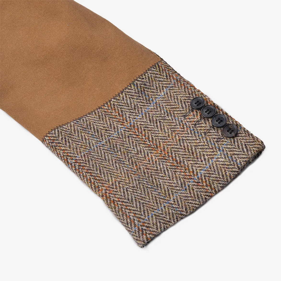 JUNYA WATANABE MAN X CARHARTT TWEED COAT - BROWN / BEIGE sold by Lapstone & Hammer product image thumbnail 4