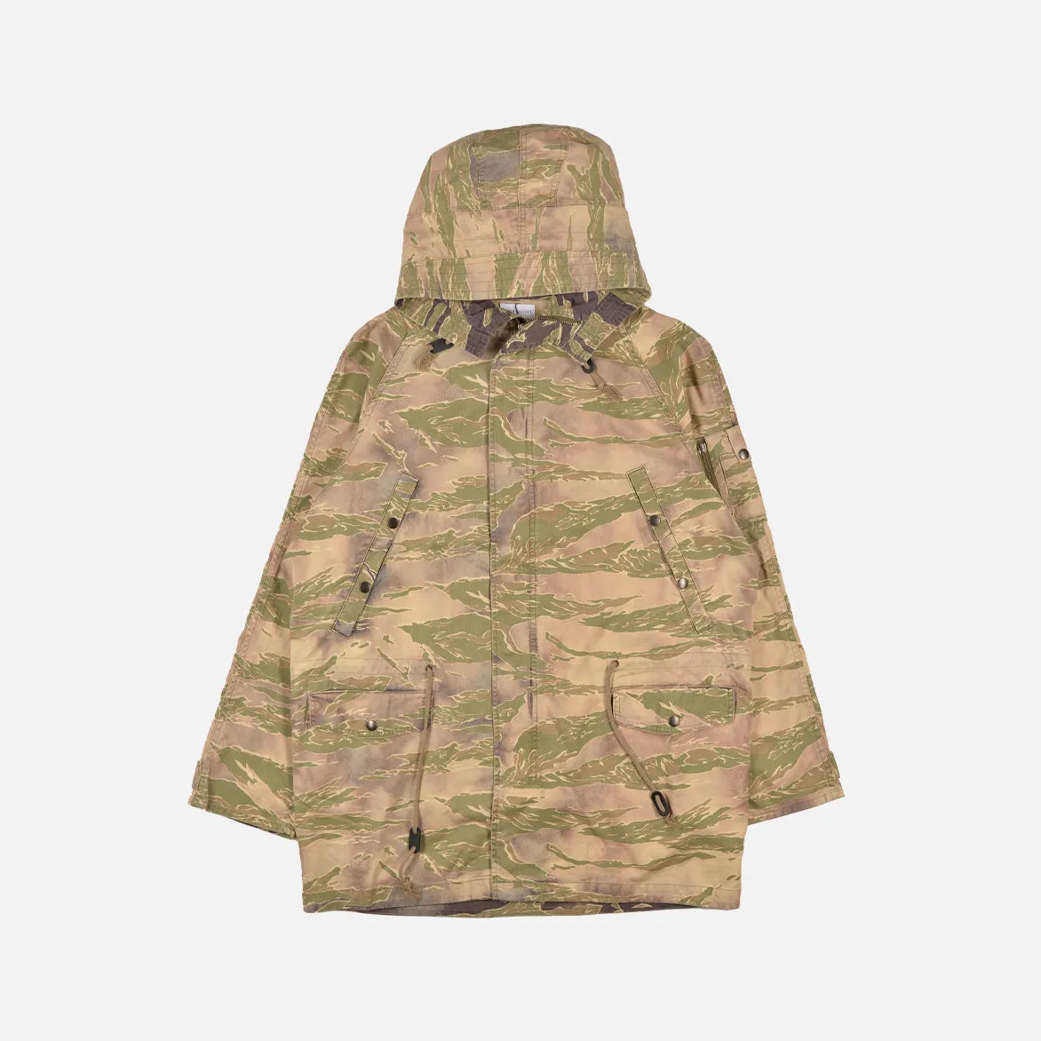 MILITARY PARKA - WASHED TIGER CAMO sold by Lapstone & Hammer