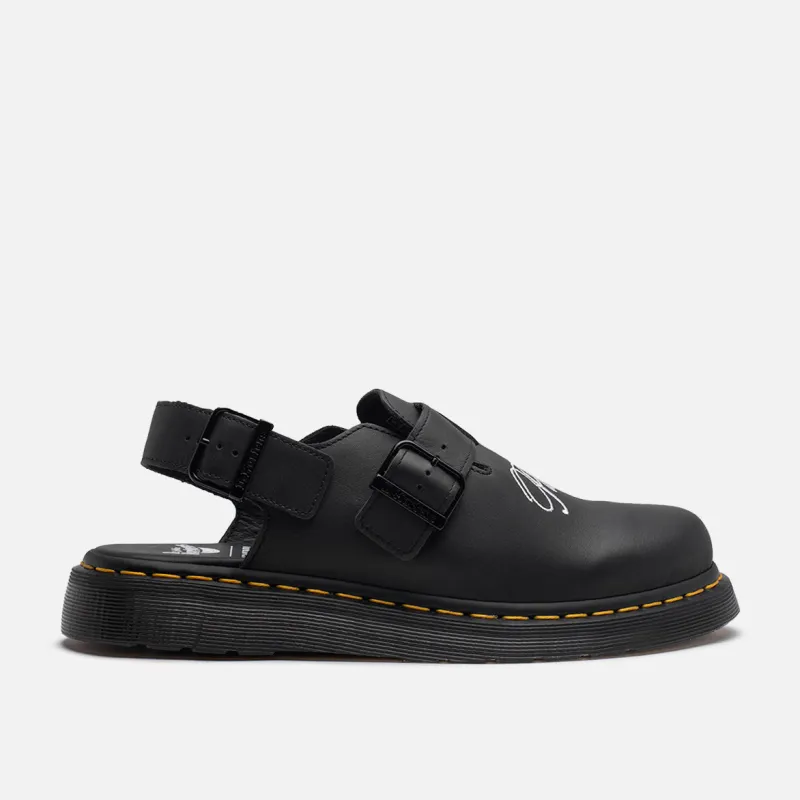 PLEASURES X DR. MARTENS JORGE MULE - BLACK sold by Lapstone & Hammer