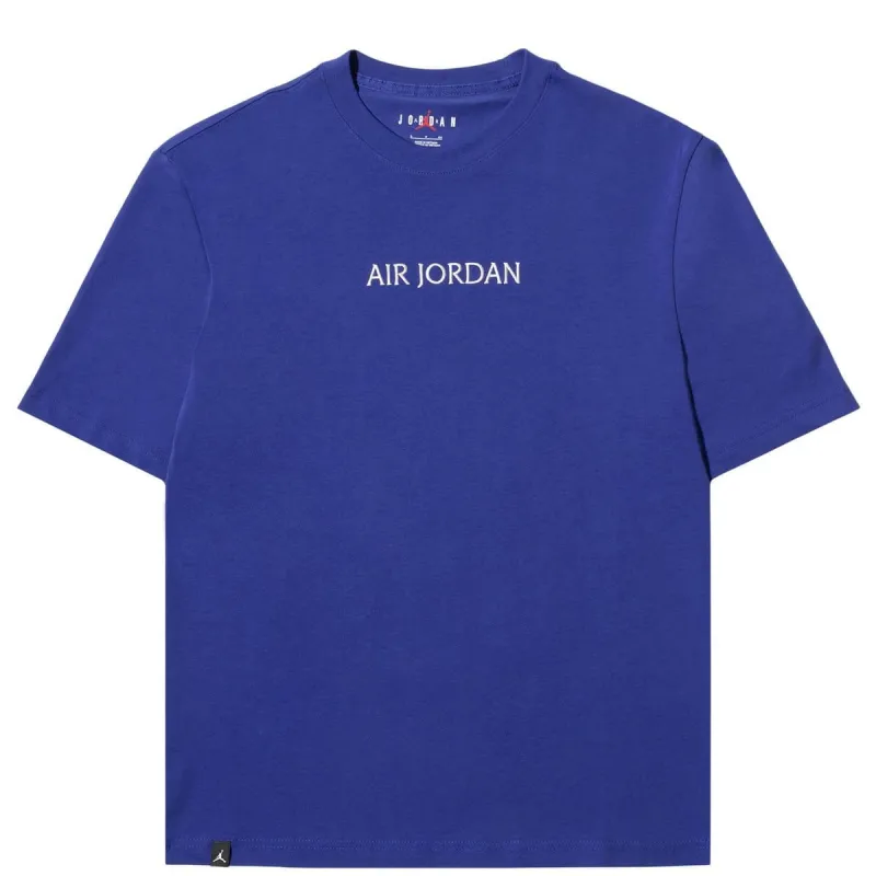 AIR JORDAN WORDMARK SS TEE - LIGHT CONCORD sold by Lapstone & Hammer