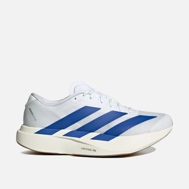 ADIZERO EVO SL - CLOUD WHITE / ROYAL BLUE / PURE RUBY sold by Lapstone & Hammer