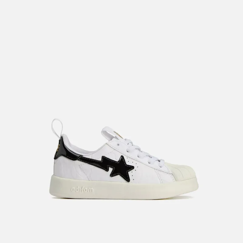 BAPE X ADIDAS ADIFOM SSTR 360 (PS) - CLOUD WHITE / CORE BLACK sold by Lapstone & Hammer