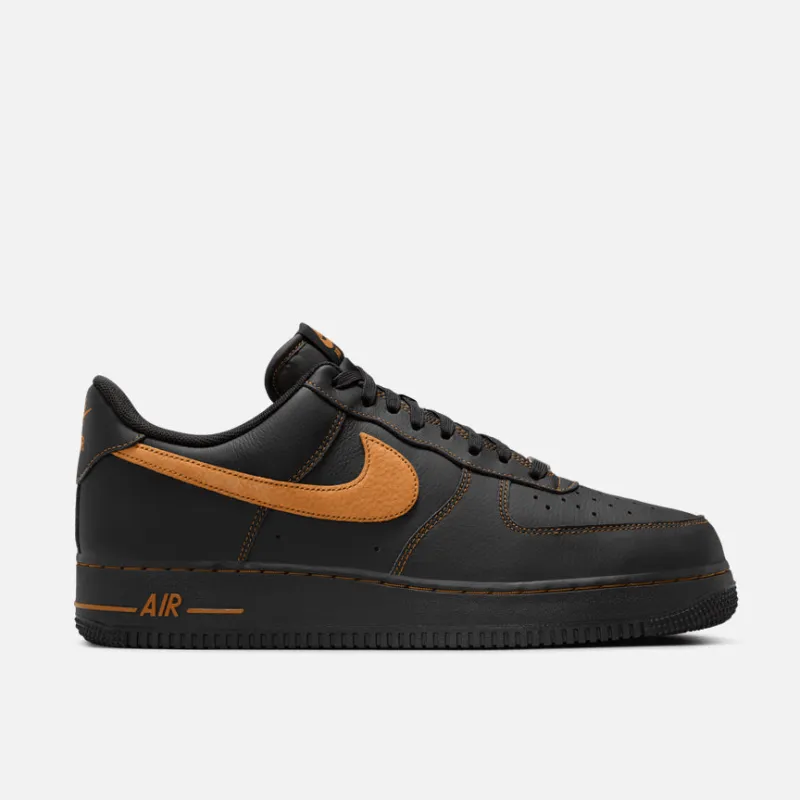 AIR FORCE 1 `07 LV8 - BLACK / DESERT OCHRE sold by Lapstone & Hammer