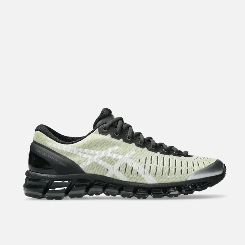 ABOVE THE CLOUDS X ASICS GEL-QUANTUM 360 I - SOFT YELLOW / BLACK sold by Lapstone & Hammer