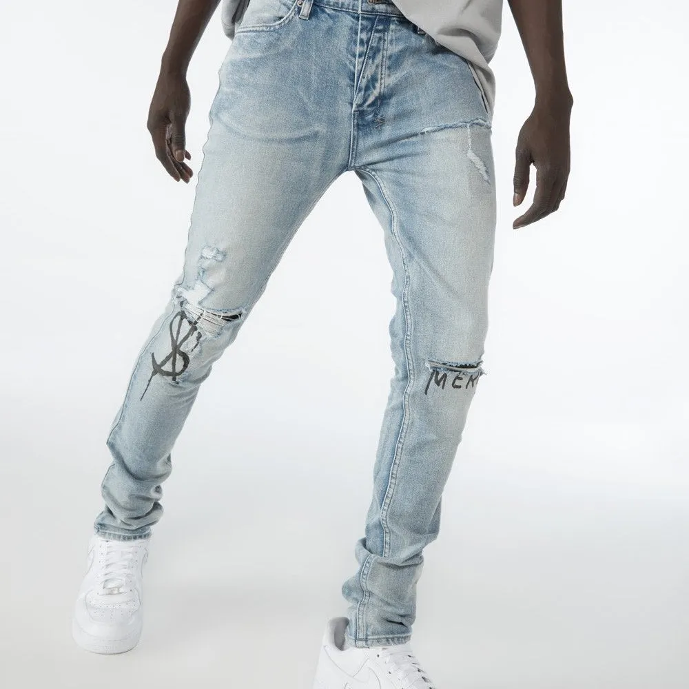 VAN WINKLE - PUNK BLUE SCRIBE sold by Lapstone & Hammer