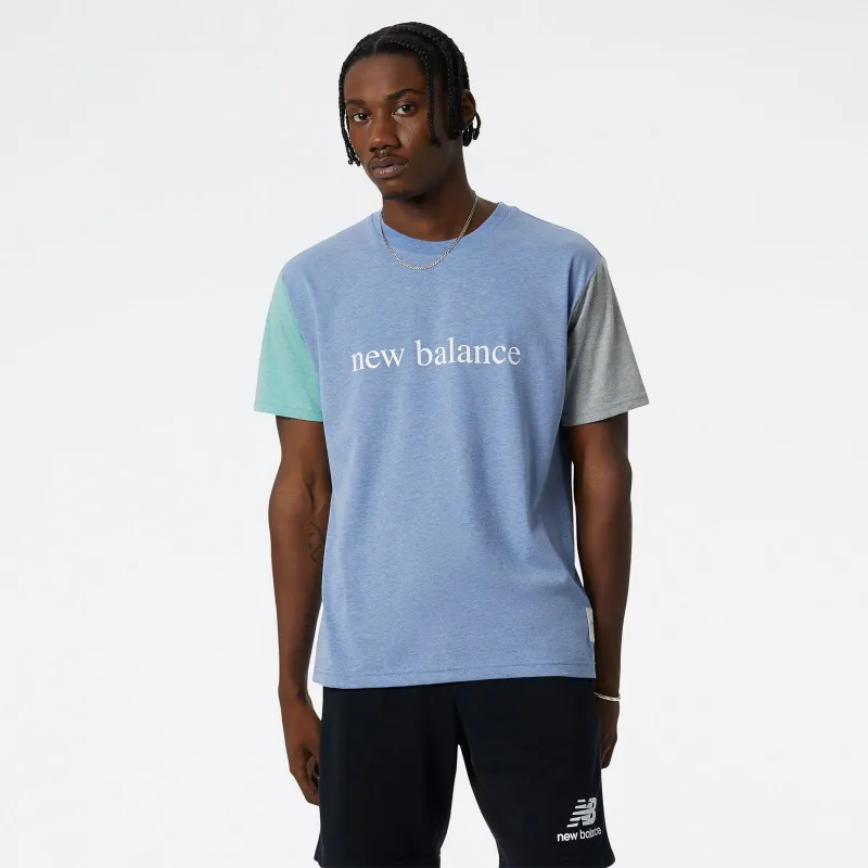 NB Essentials Short Sleeve Tee - NAVY HEATHER sold by Lapstone & Hammer