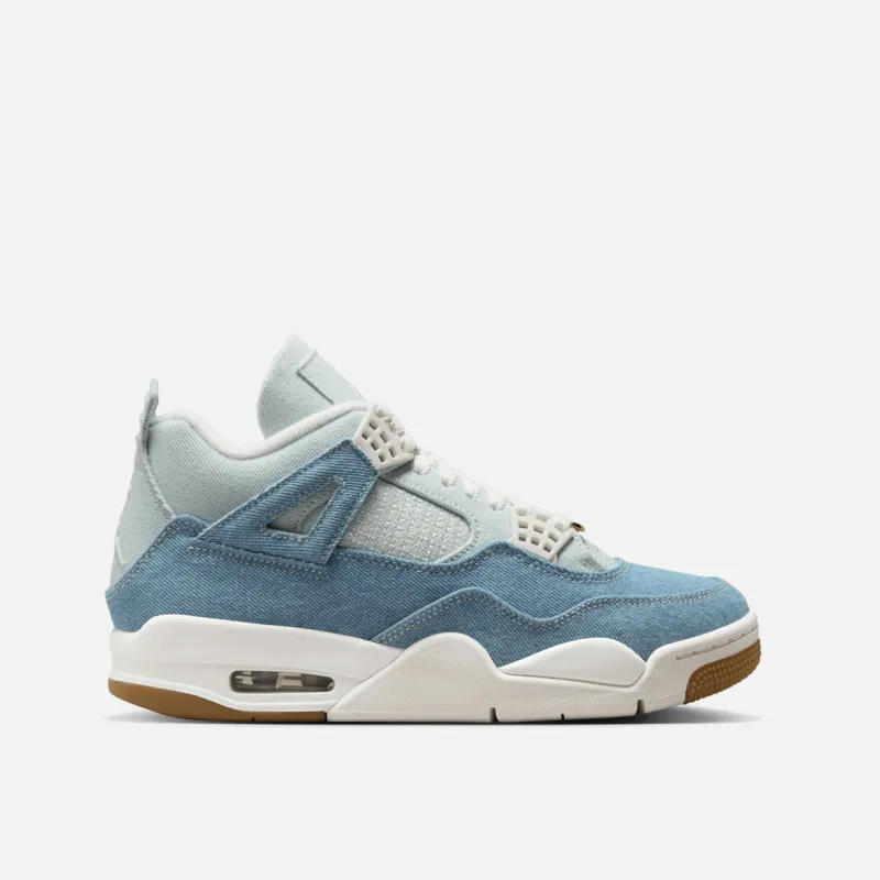 WMNS AIR JORDAN 4 RETRO "DENIM WORN BLUE" sold by Lapstone & Hammer