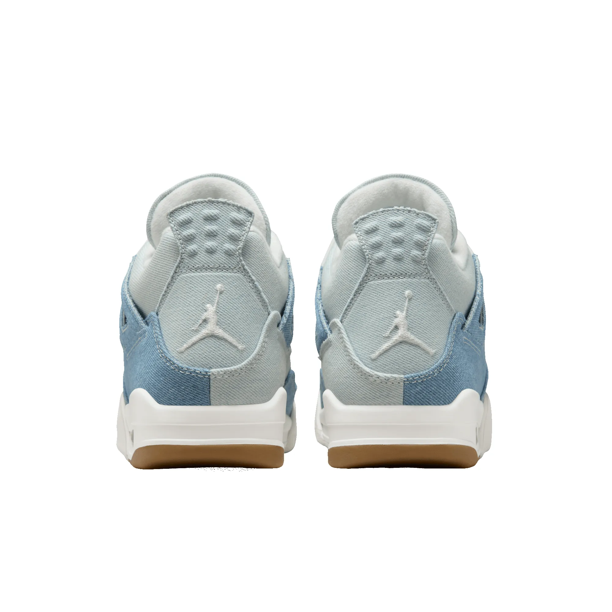 WMNS AIR JORDAN 4 RETRO "DENIM WORN BLUE" sold by Lapstone & Hammer product image thumbnail 4