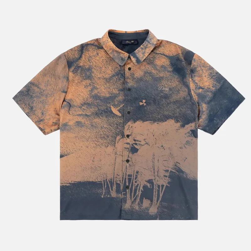 DAY OFF BUTTON UP - PEACH sold by Lapstone & Hammer