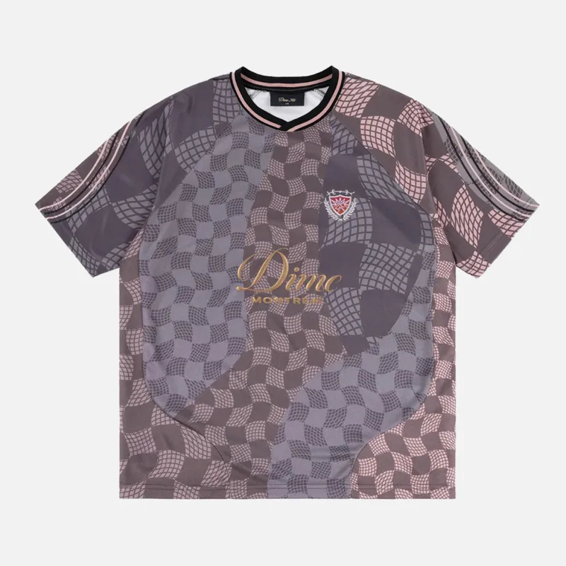 CHECKERED HOME JERSEY - GREY made by Dime