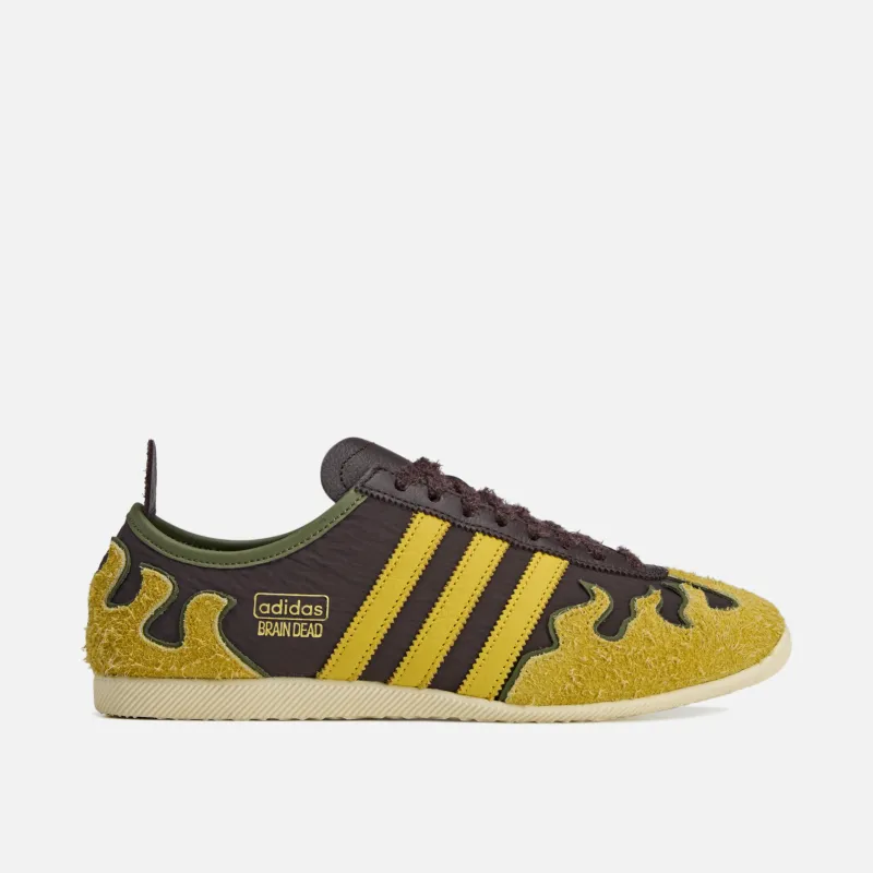 BRAIN DEAD X ADIDAS JAPAN LO - SHADOW BROWN / HAZY YELLOW / OFF WHITE sold by Lapstone & Hammer