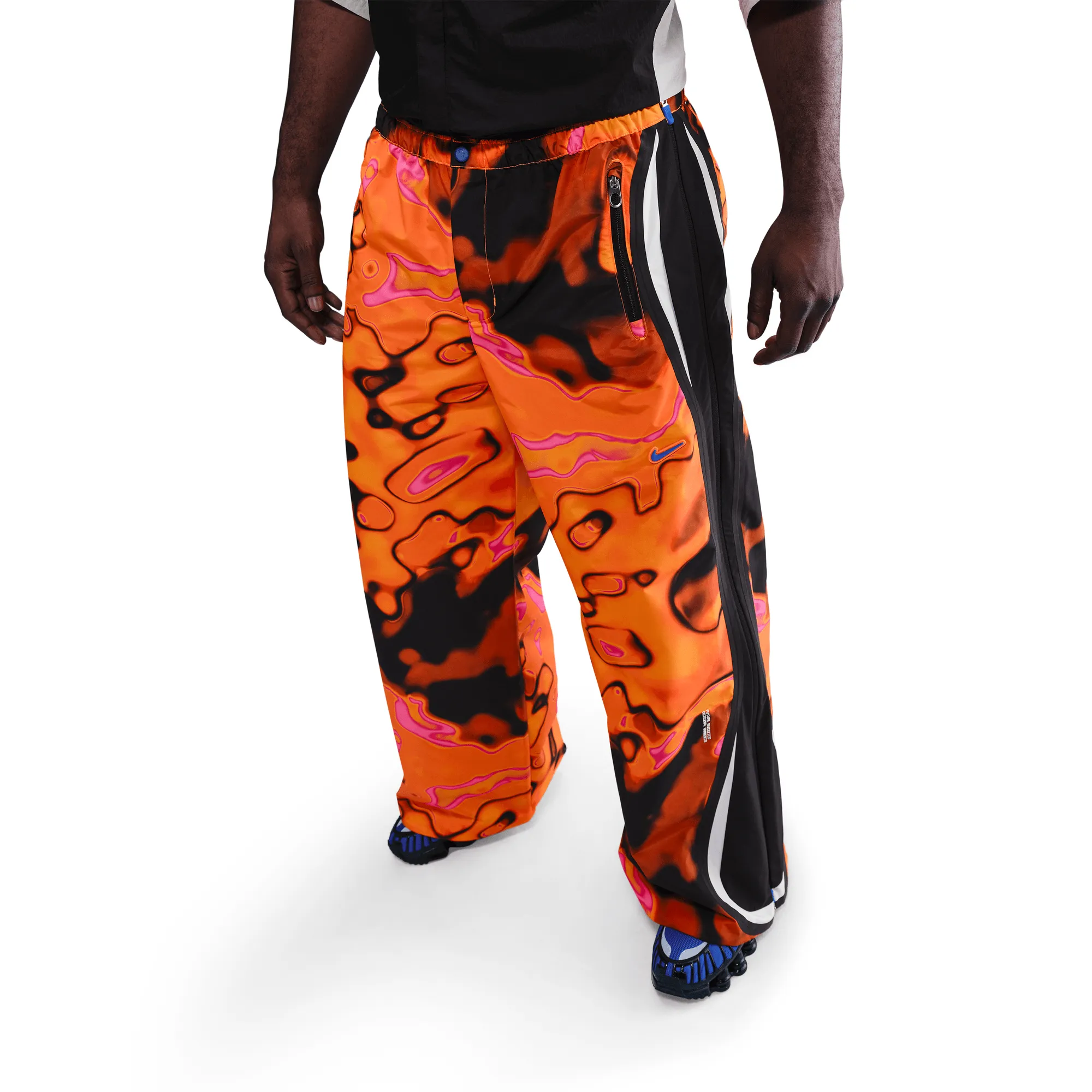 PROJECT F.R.O.G STORM-FIT TRACK PANT - TOTAL ORANGE / WHITE sold by Lapstone & Hammer