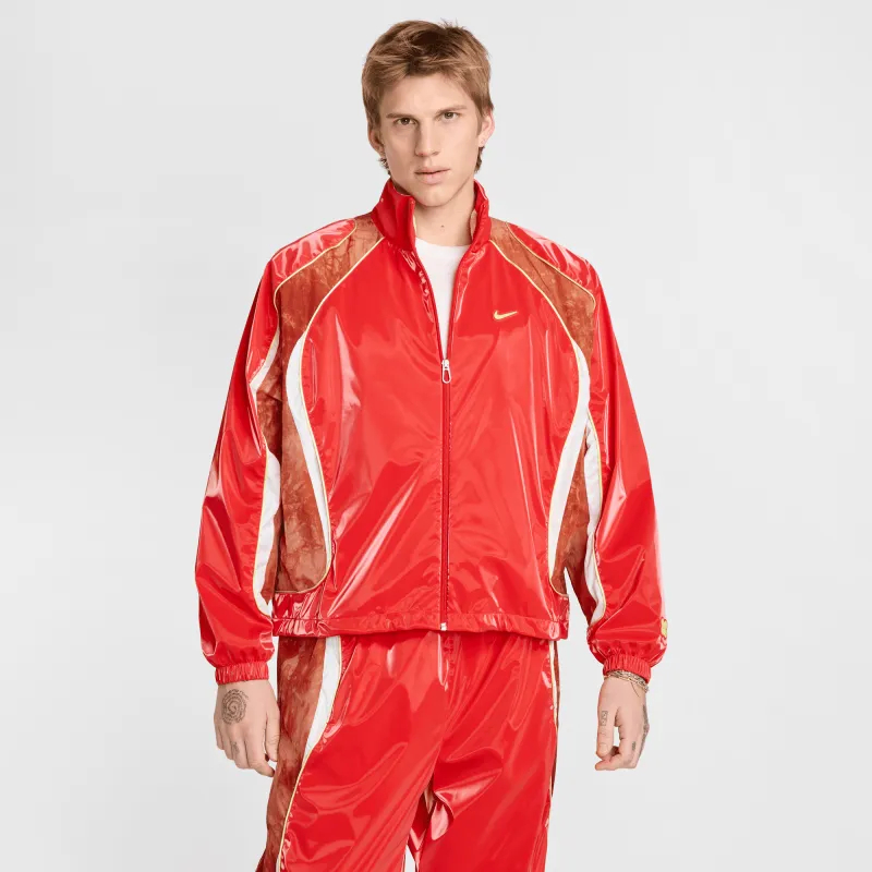 PROJECT F.R.O.G TRACK JACKET - LIGHT CRIMSON / DARK RUSSET sold by Lapstone & Hammer