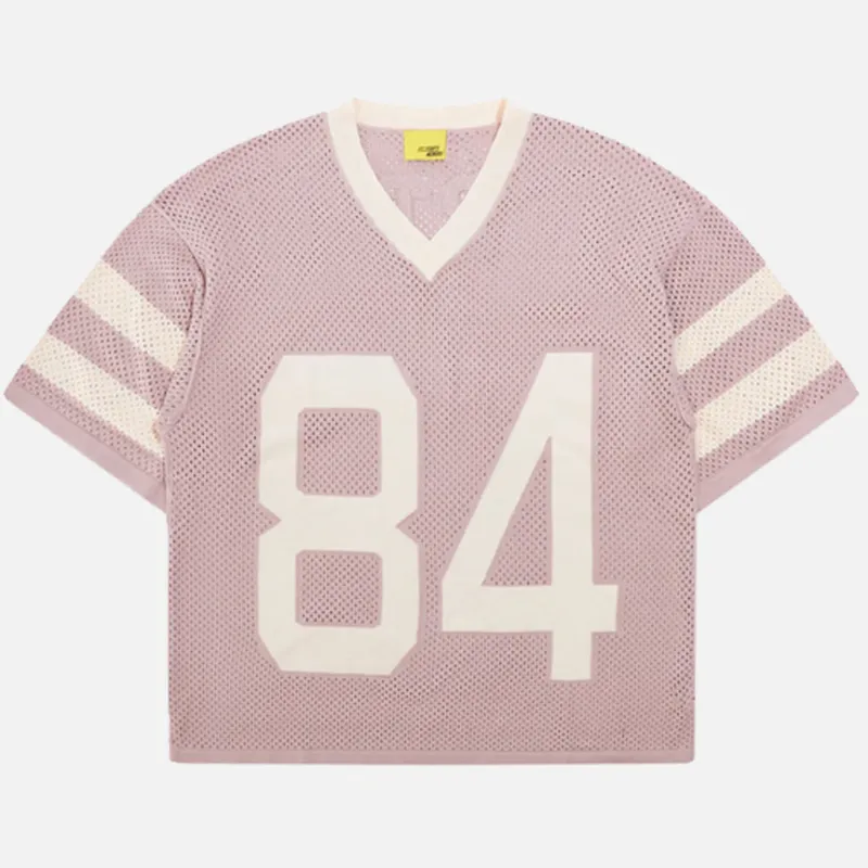 KNITTED MESH JERSEY - MAUVE sold by Lapstone & Hammer