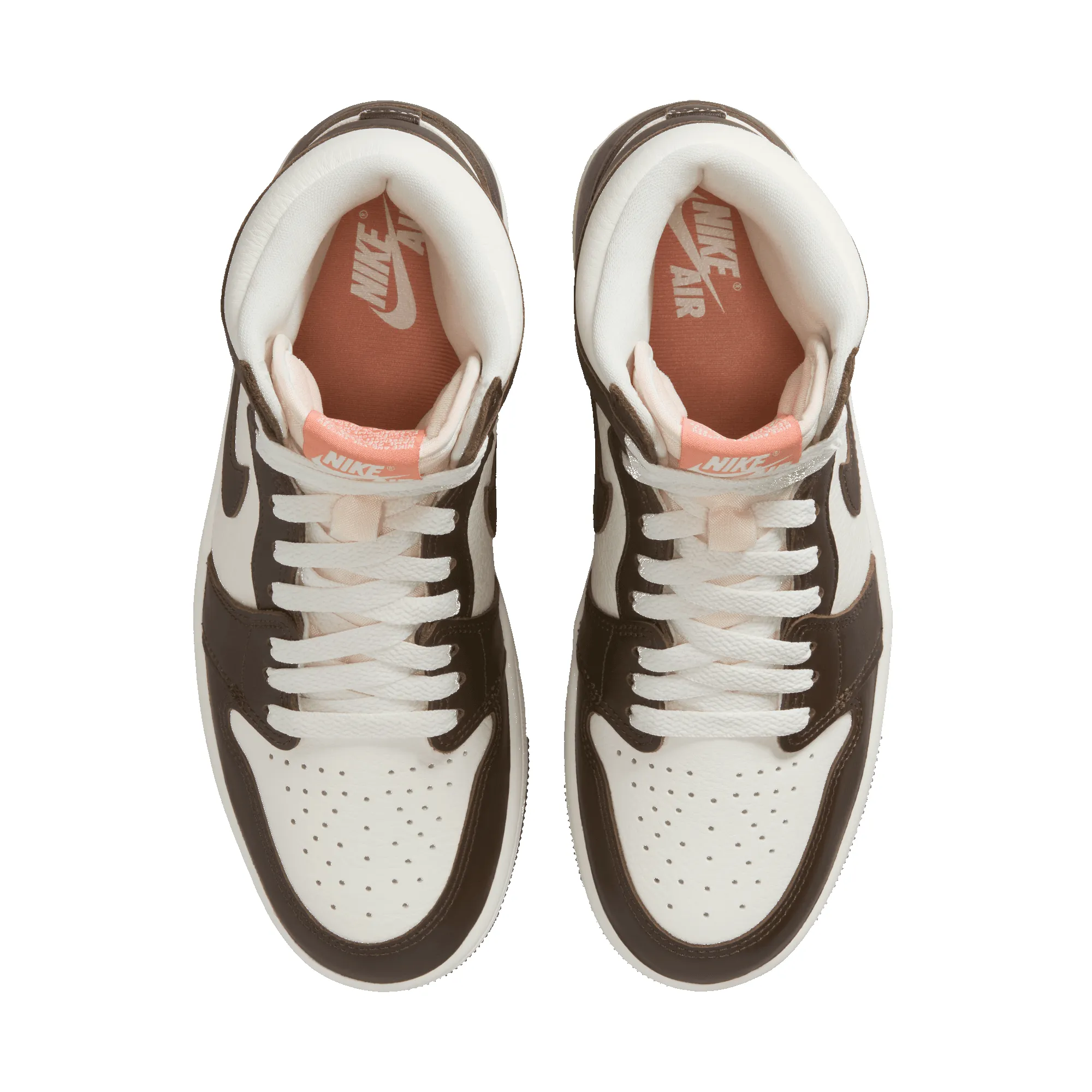 WMNS AIR JORDAN 1 RETRO HIGH OG "BAROQUE BROWN" sold by Lapstone & Hammer product image thumbnail 5