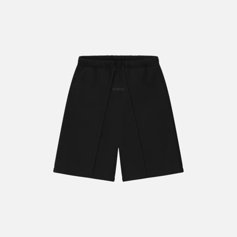 RELAXED BASKETBALL SHORT - JET BLACK sold by Lapstone & Hammer