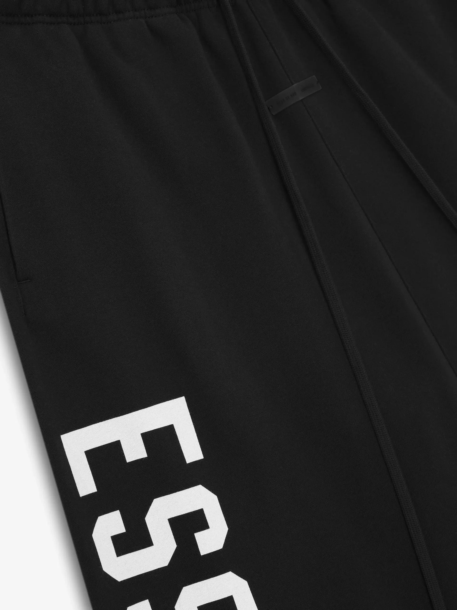 LOUNGE FLEECE SWEATPANT - JET BLACK sold by Lapstone & Hammer product image thumbnail 3