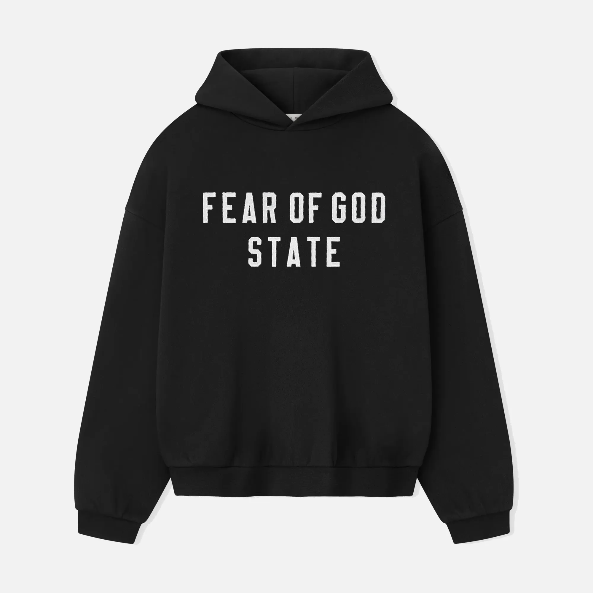 90`S FLEECE HOODIE - JET BLACK sold by Lapstone & Hammer