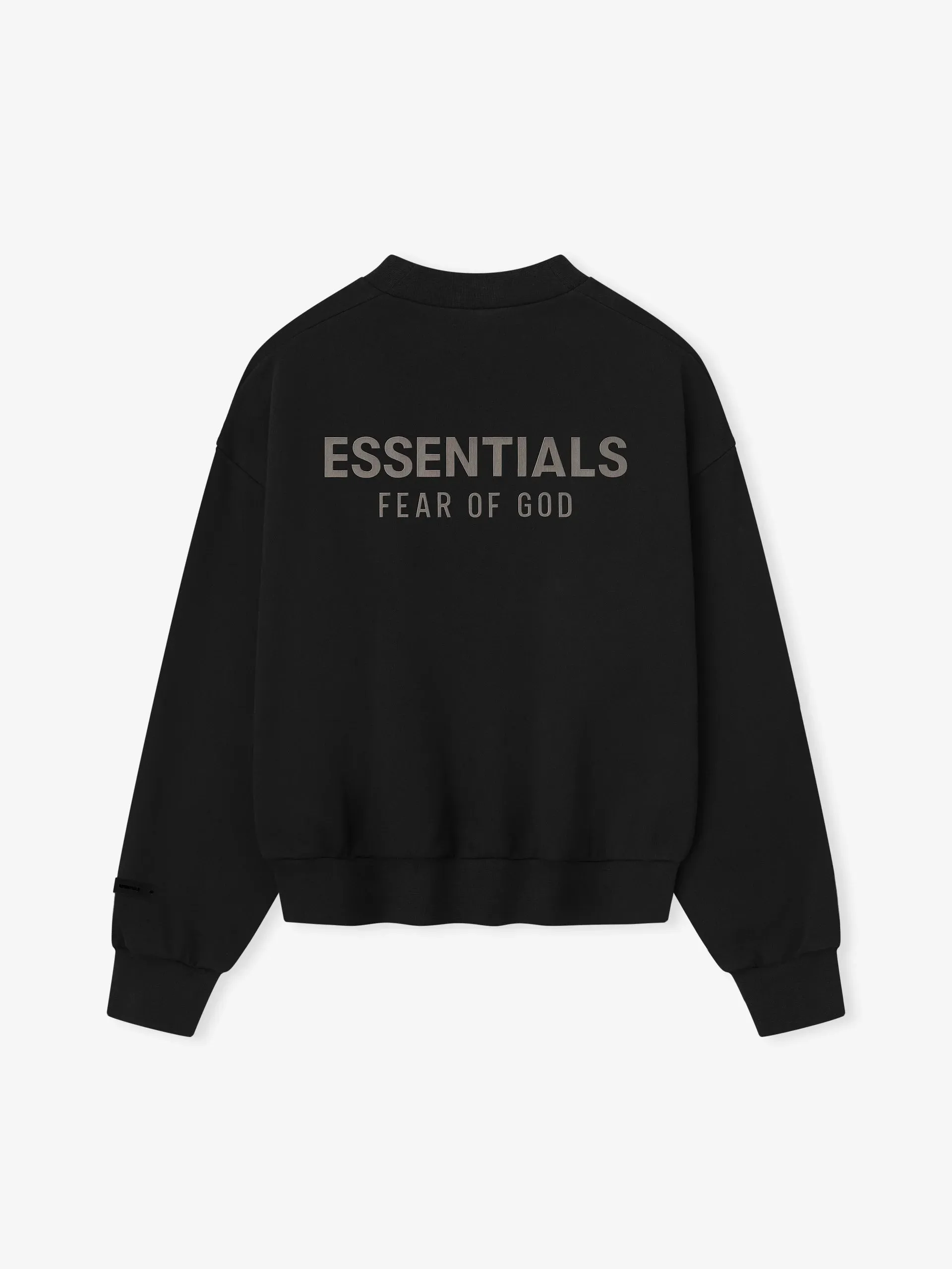 CLASSIC FLEECE CREWNECK - JET BLACK sold by Lapstone & Hammer product image thumbnail 2