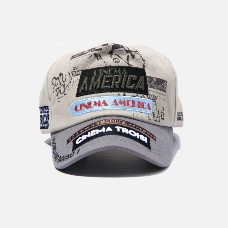 CINEMA TROISI 5 PANEL HAT sold by Lapstone & Hammer